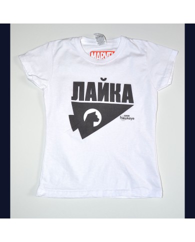 Marvel t-shirt white 3/4 years girl