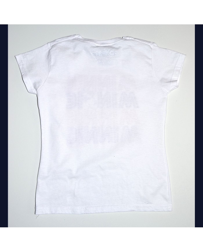 Disney t-shirt white 3/4 years girl