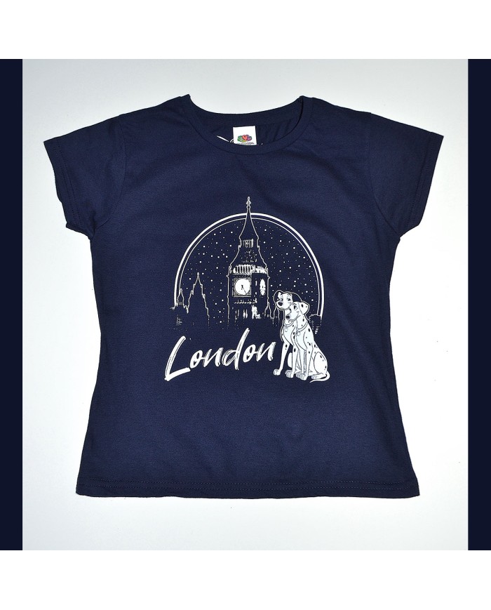 Disney t-shirt blue 5/6 years girl