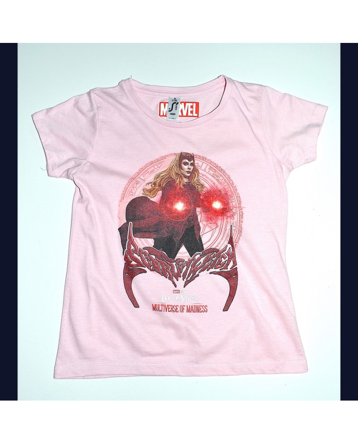 Marvel t-shirt pink 10 years girl