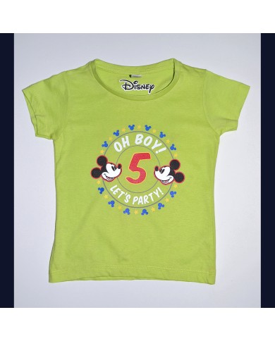 Disney t-shirt green 4 years