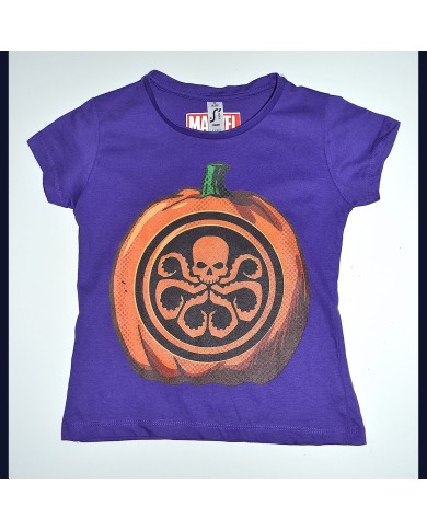 Marvel t-shirt purple 8 years girl