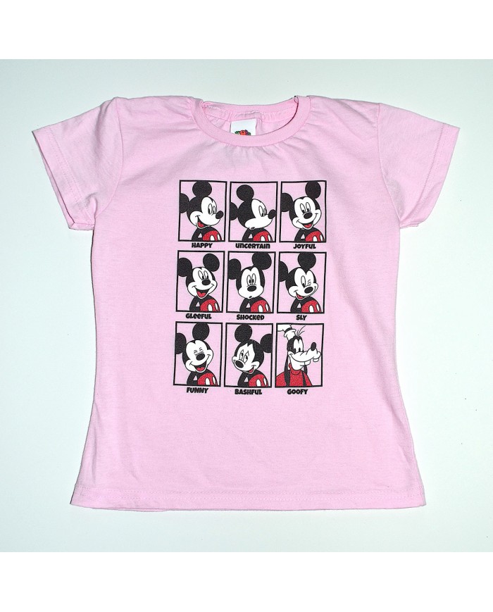 Disney t-shirt gray 3/4 years girl