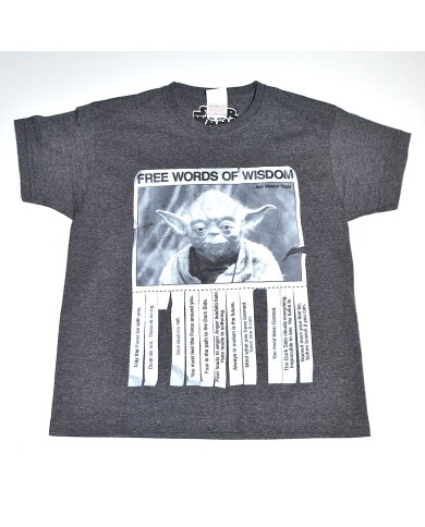 Star Wars t-shirt gray 5/6 years