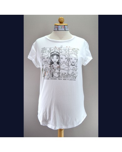 Disney t-shirt white S
