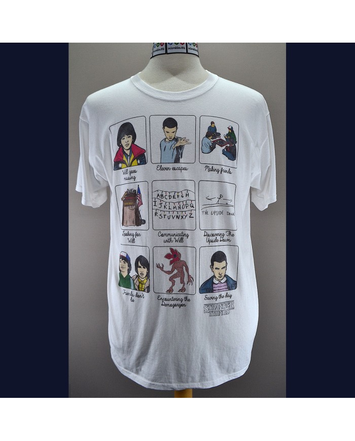 Netflix t-shirt white L