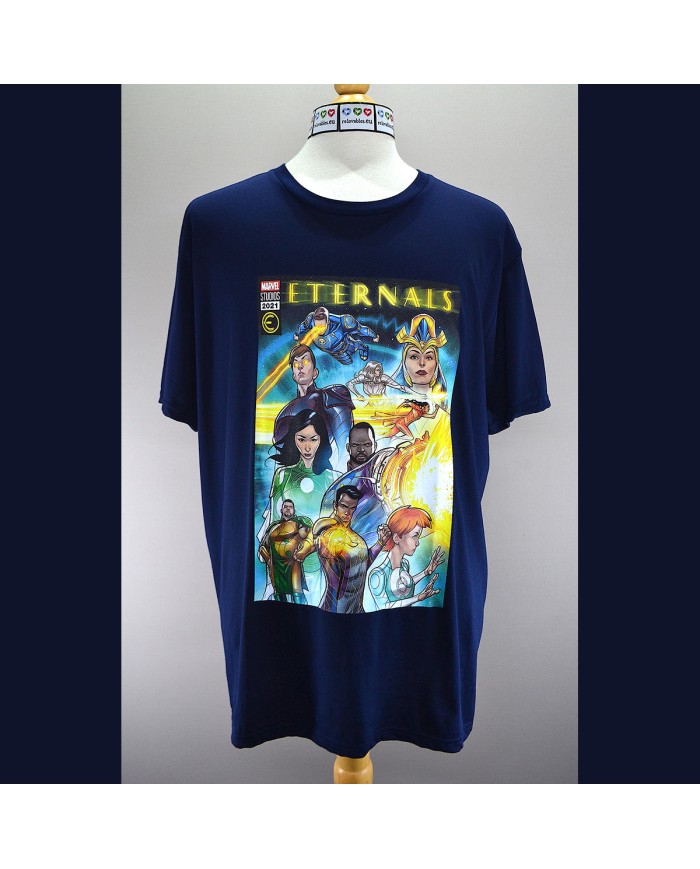 Marvel t-shirt blue XXL
