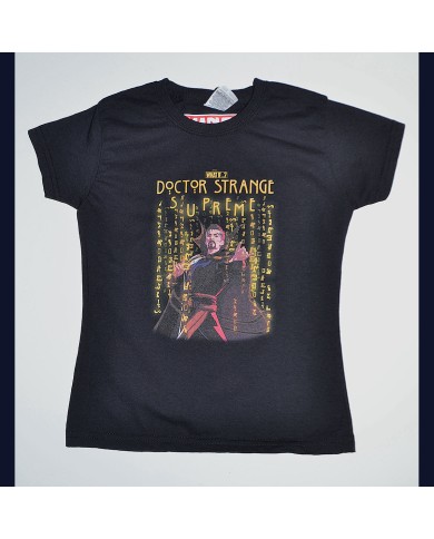 Marvel t-shirt black 3/4 years girl Marvel t-shirt black 3/4 years girl