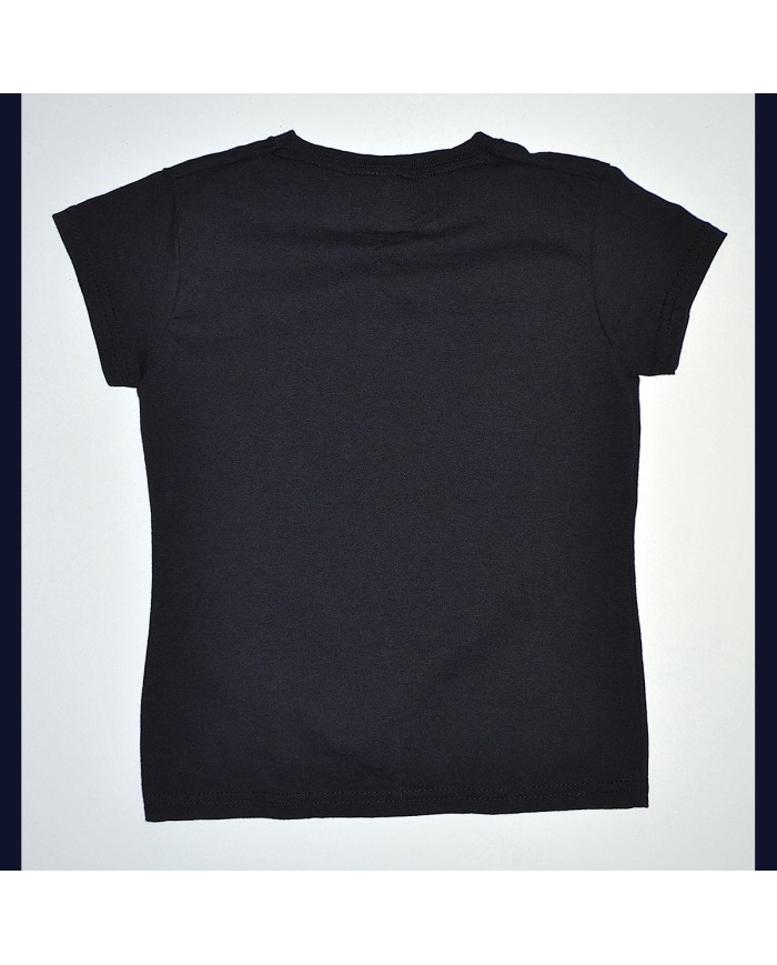 Marvel t-shirt black 3/4 years girl