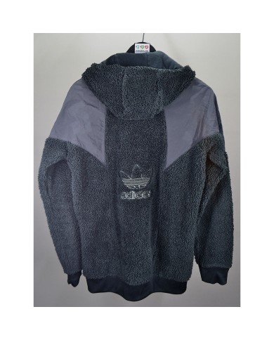 Adidas hoodie teddy black XL 15/16 years Adidas hoodie teddy black XL 15/16 years