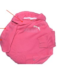 Puma hoodie pink L 11/12 years Puma hoodie pink L 11/12 years