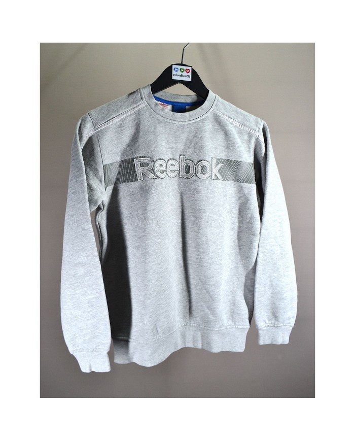 Reebok sweater gray L 11 12 years