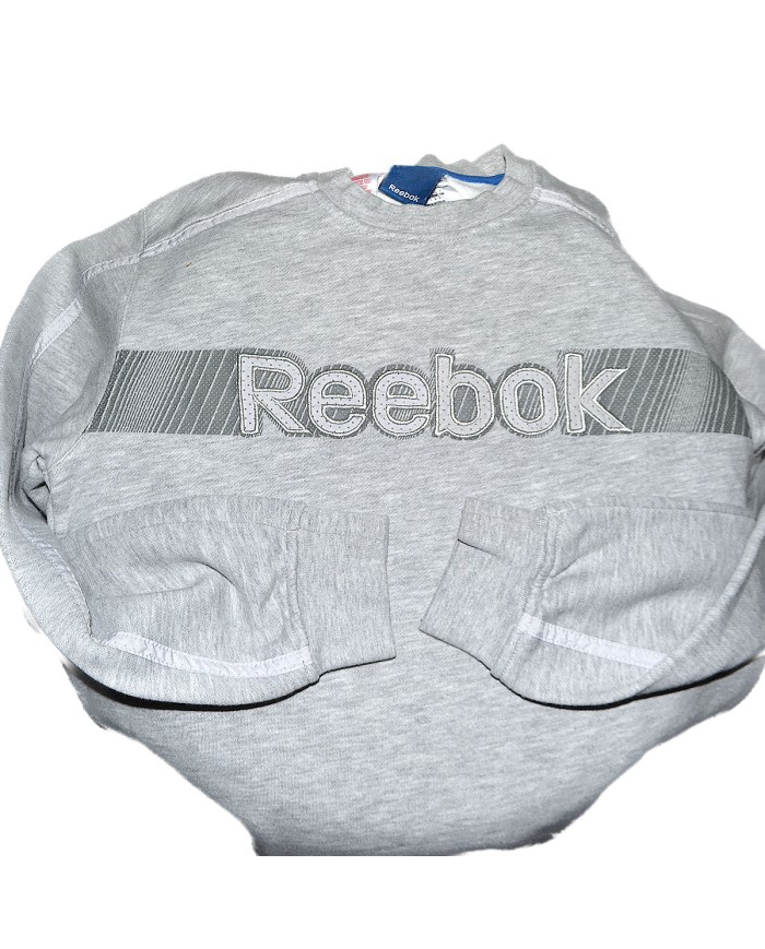 Reebok sweater gray L 11 12 years