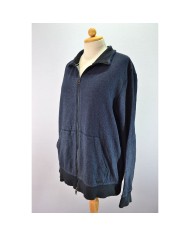 Hugo Boss sweater zipper high-bord blue XXL