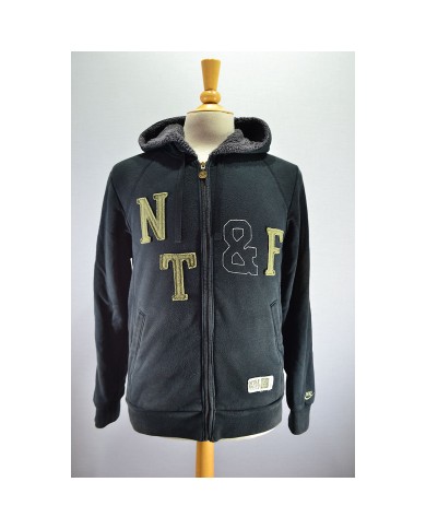 NIKE hoodie zipper black M