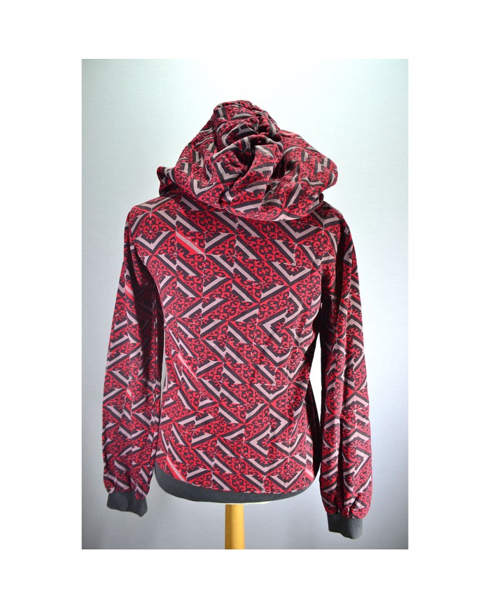 Converse hoodie red M