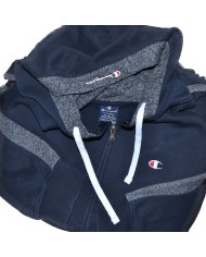 Champion hoodie zipper blue XL