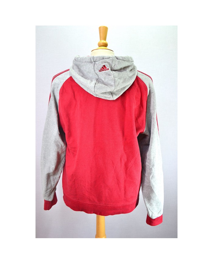 Adidas hoodie red L