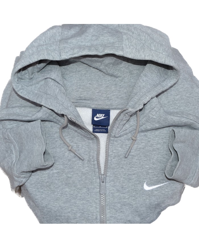 NIKE hoodie zipper gray M