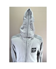 Adidas hoodie zipper gray L Adidas hoodie zipper gray L