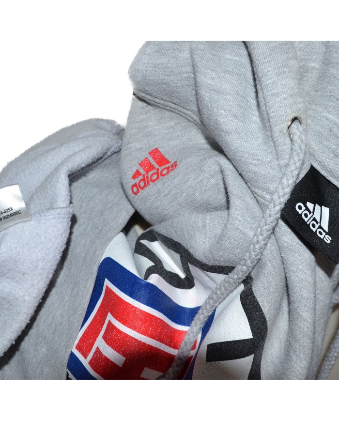Adidas hoodie gray M