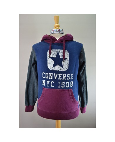 Converse hoodie blue S