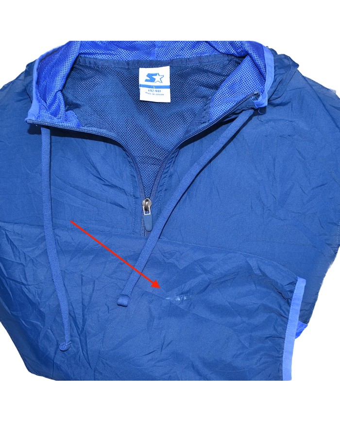 Starter rain jacket blue L