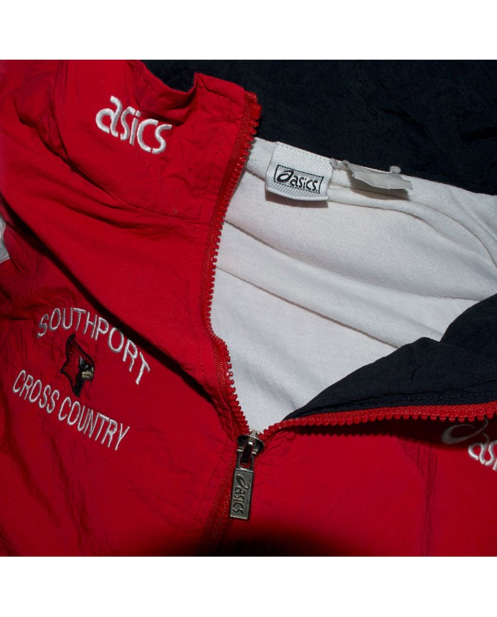 Asics ski-jacket red M
