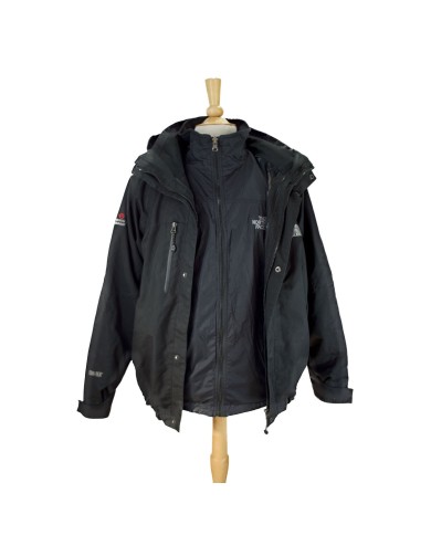 The North Face double-jacket black M