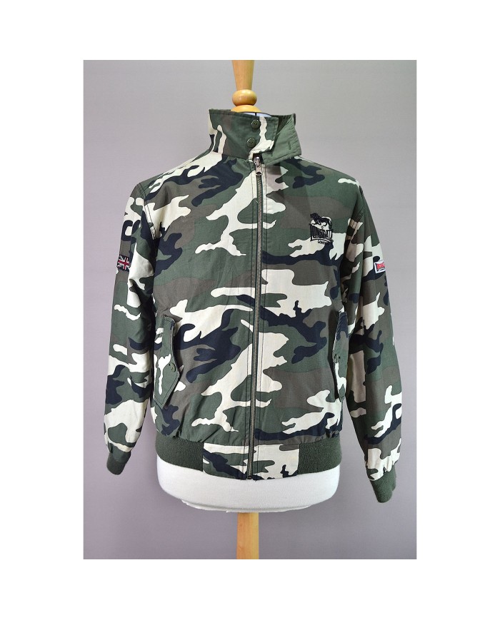 Lonsdale 2 ways wearable RARE jacket green M