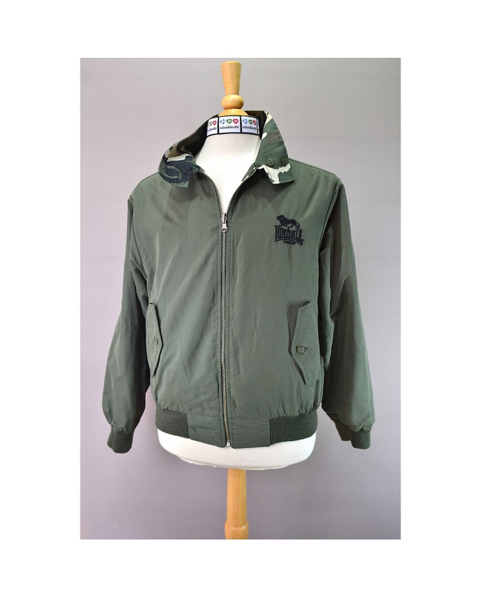 Lonsdale 2 ways wearable RARE jacket green M