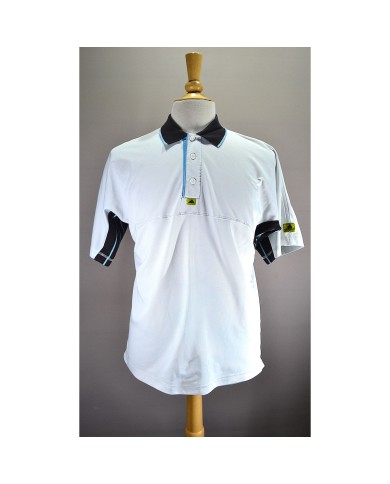 Adidas polo-shirt white L