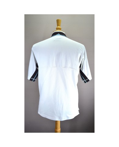 Adidas polo-shirt white L