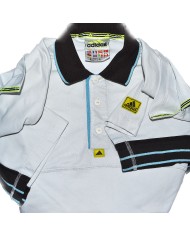 Adidas polo-shirt white L