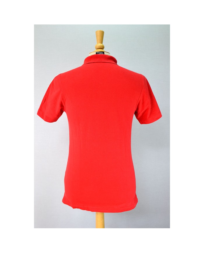 Adidas polo-shirt red S