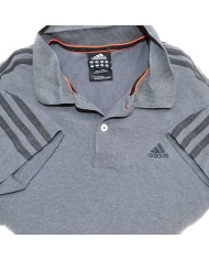 Adidas polo-shirt gray M