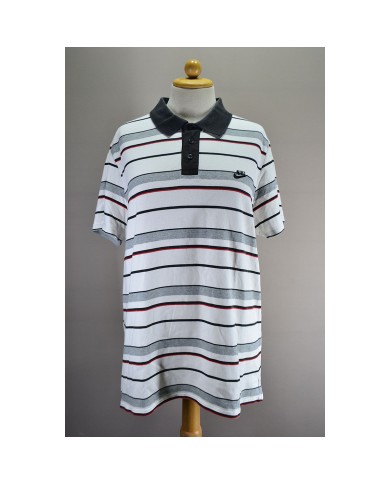 NIKE polo-shirt white L