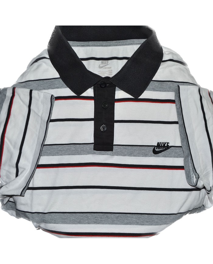 NIKE polo-shirt white L