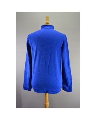 Adidas sweater zipper blue M