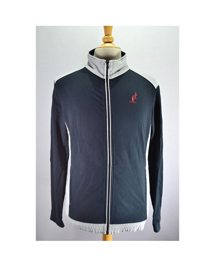 Australian track-jacket zipper black M