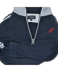 Australian track-jacket zipper black M