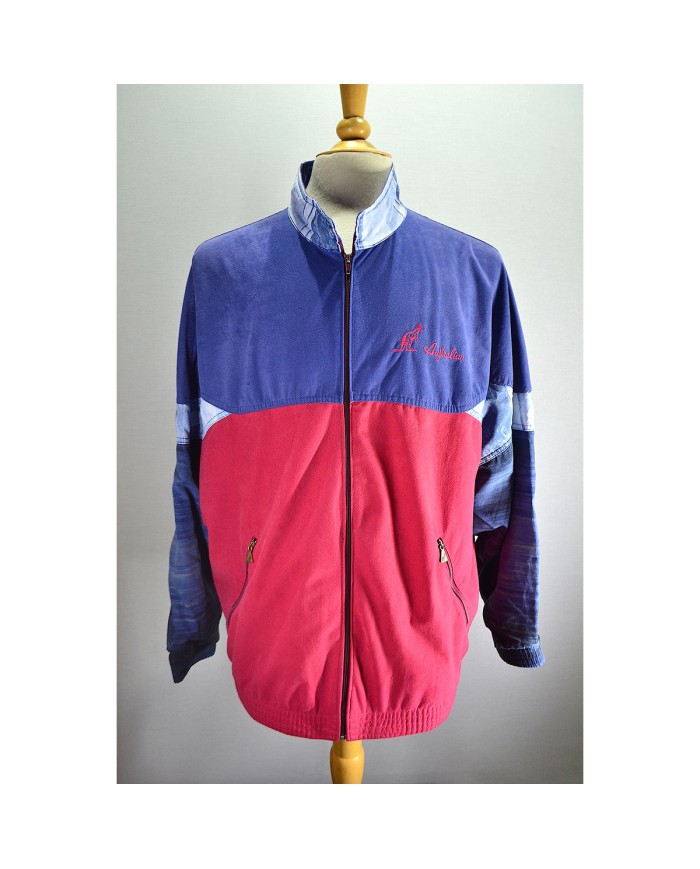 Australian track-jacket zipper blue XL