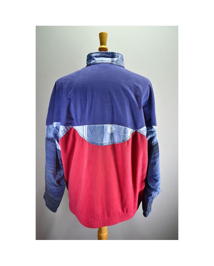 Australian track-jacket zipper blue XL