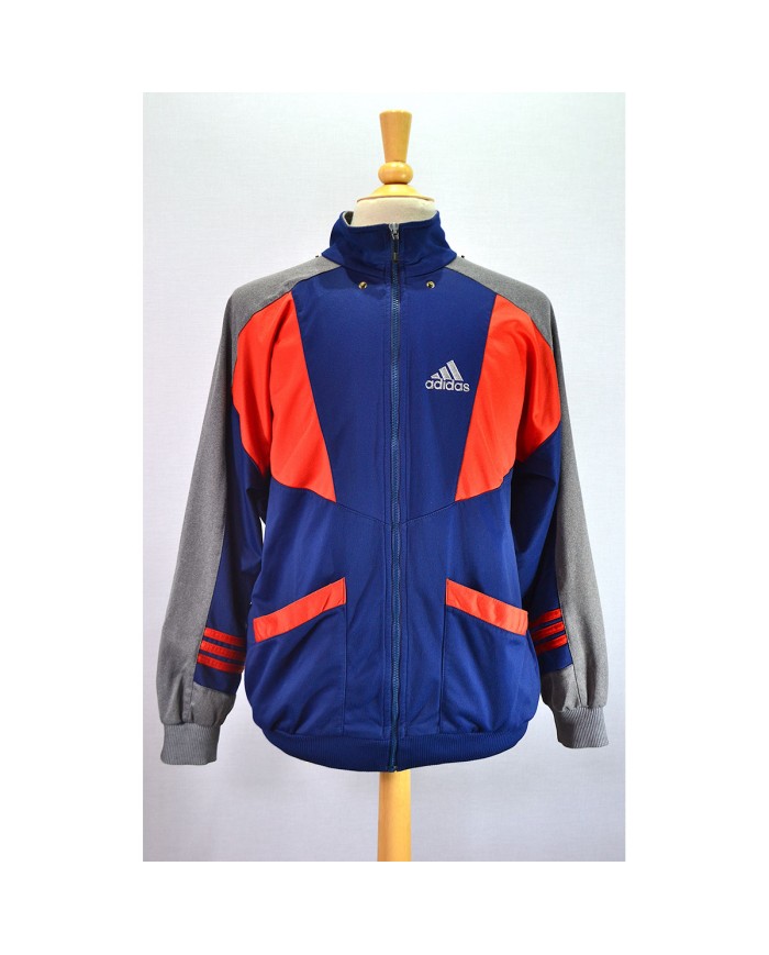 Adidas track-jacket 90's blue L/XL