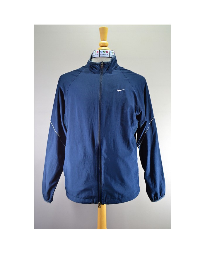 NIKE track-jacket blue M