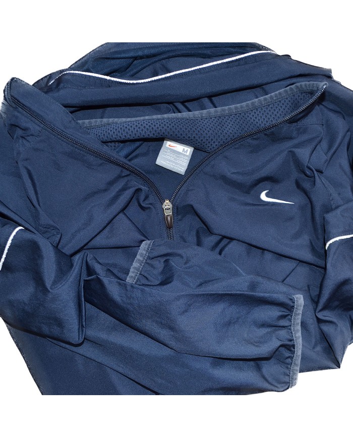 NIKE track-jacket blue M