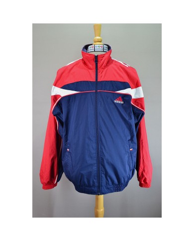 Adidas track-jacket blue L