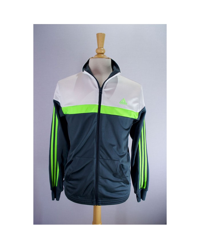 Adidas track-jacket green L