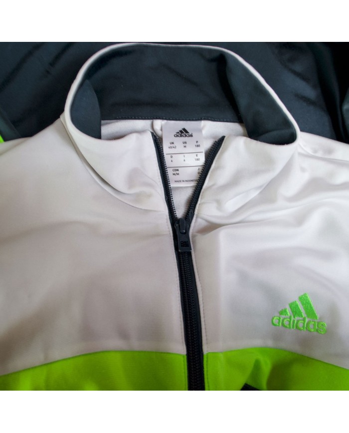 Adidas track-jacket green L