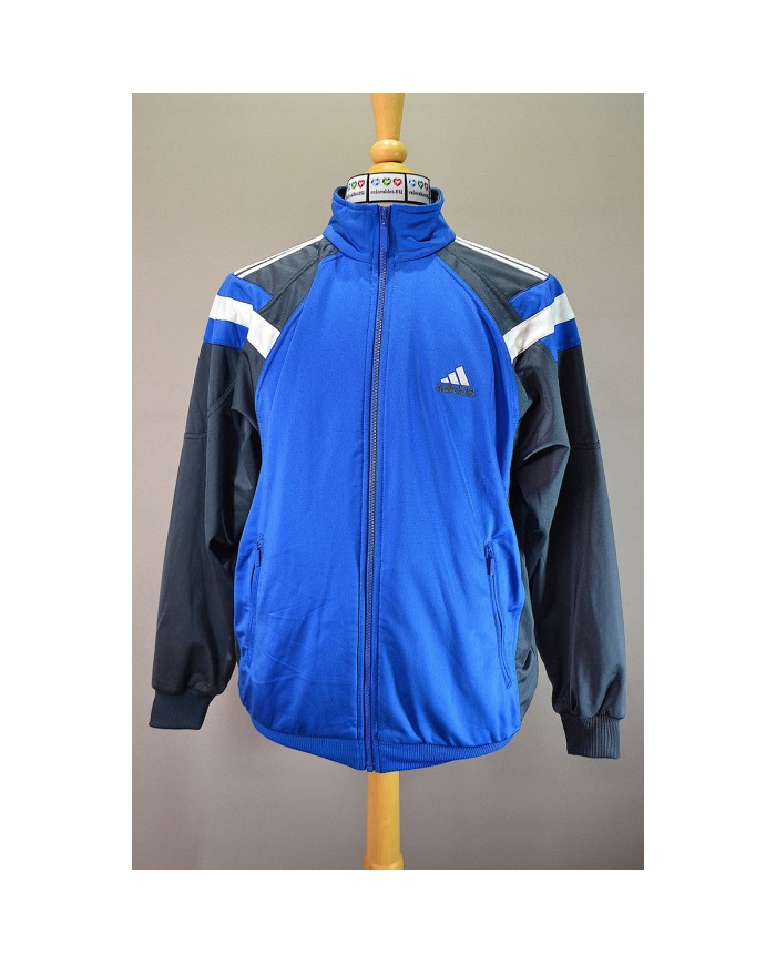 Adidas track-jacket blue M
